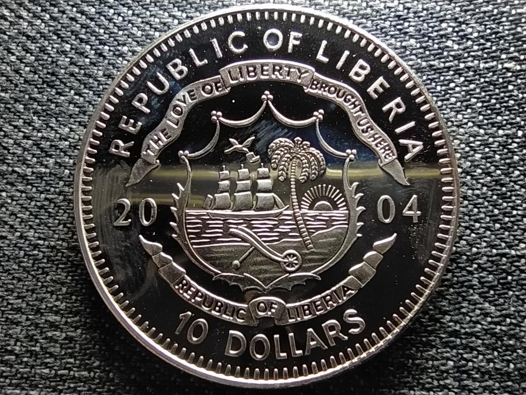 Lib&eacute;ria A szabads&aacute;g pillanatai G&eacute;nt&eacute;rk&eacute;p - 2000 10 Doll&aacute;r