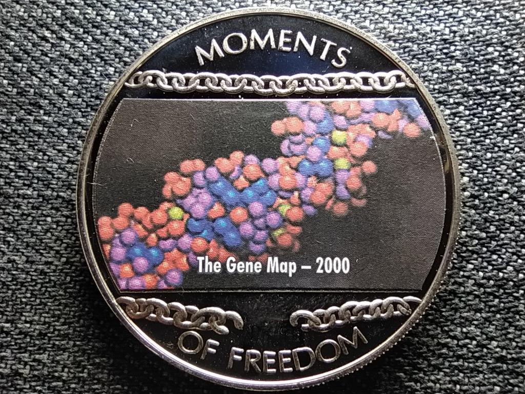 Lib&eacute;ria A szabads&aacute;g pillanatai G&eacute;nt&eacute;rk&eacute;p - 2000 10 Doll&aacute;r