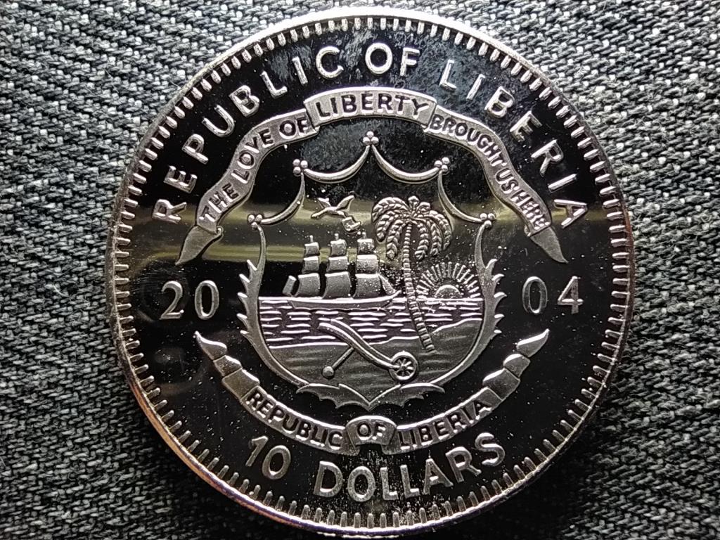 Lib&eacute;ria A szabads&aacute;g pillanatai Ember a Holdon - 1969 10 Doll&aacute;r