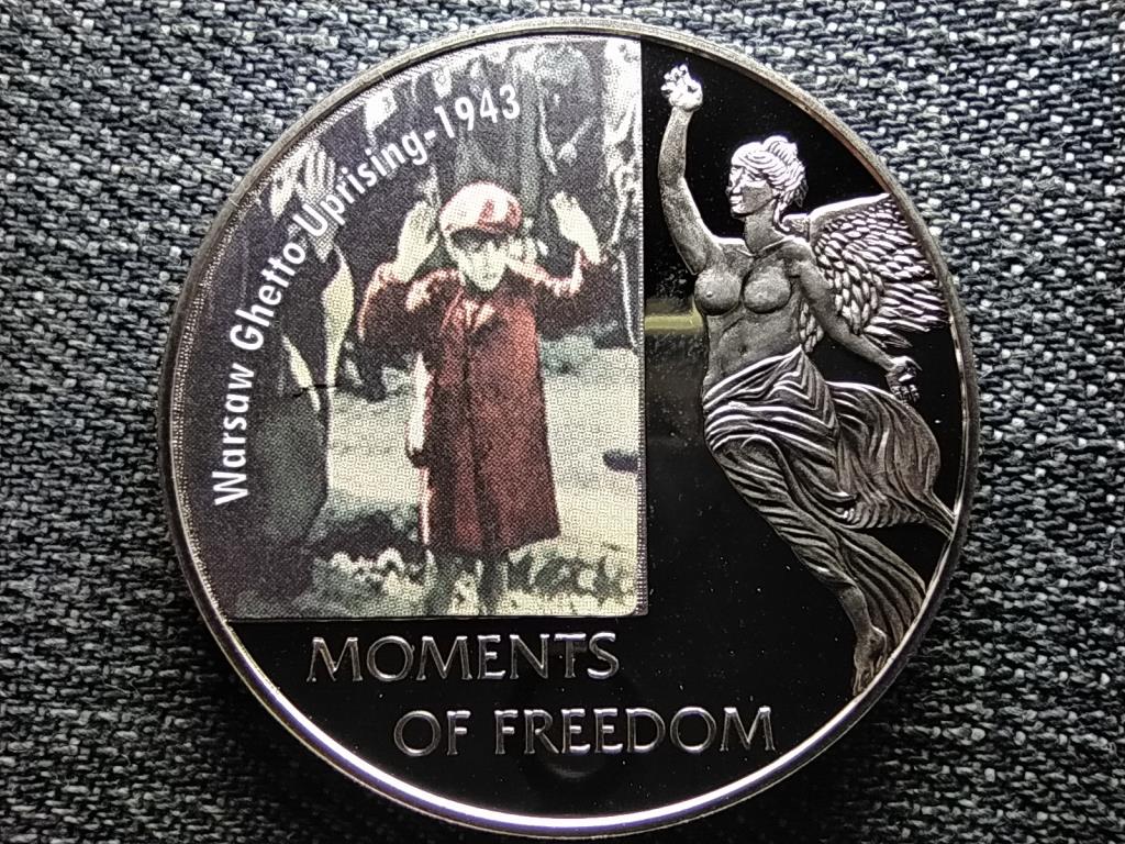 Lib&eacute;ria A szabads&aacute;g pillanatai Wars&oacute;i gett&oacute;l&aacute;zad&aacute;s - 1943 10 Doll&aacute;r