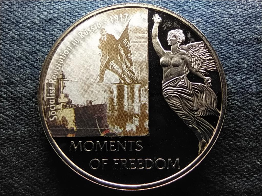 Lib&eacute;ria A szabads&aacute;g pillanatai Nagy okt&oacute;beri szocialista forradalom - 1917 10 Doll&aacute;r