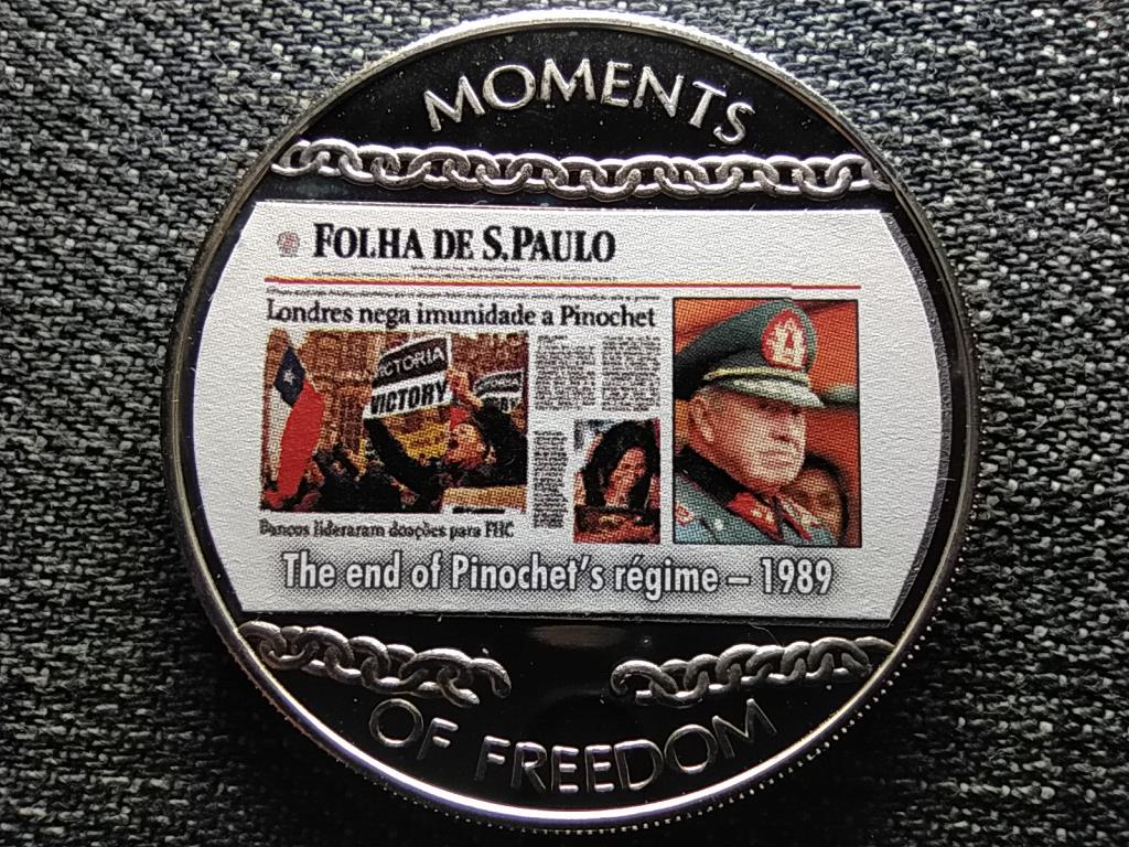 Lib&eacute;ria A szabads&aacute;g pillanatai A Pinochet rezsim v&eacute;ge - 1989 10 Doll&aacute;r