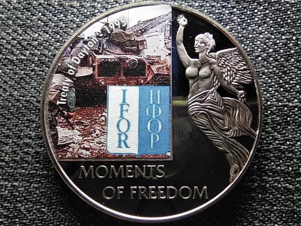 Lib&eacute;ria A szabads&aacute;g pillanatai Daytoni szerződ&eacute;s - 1995 10 Doll&aacute;r