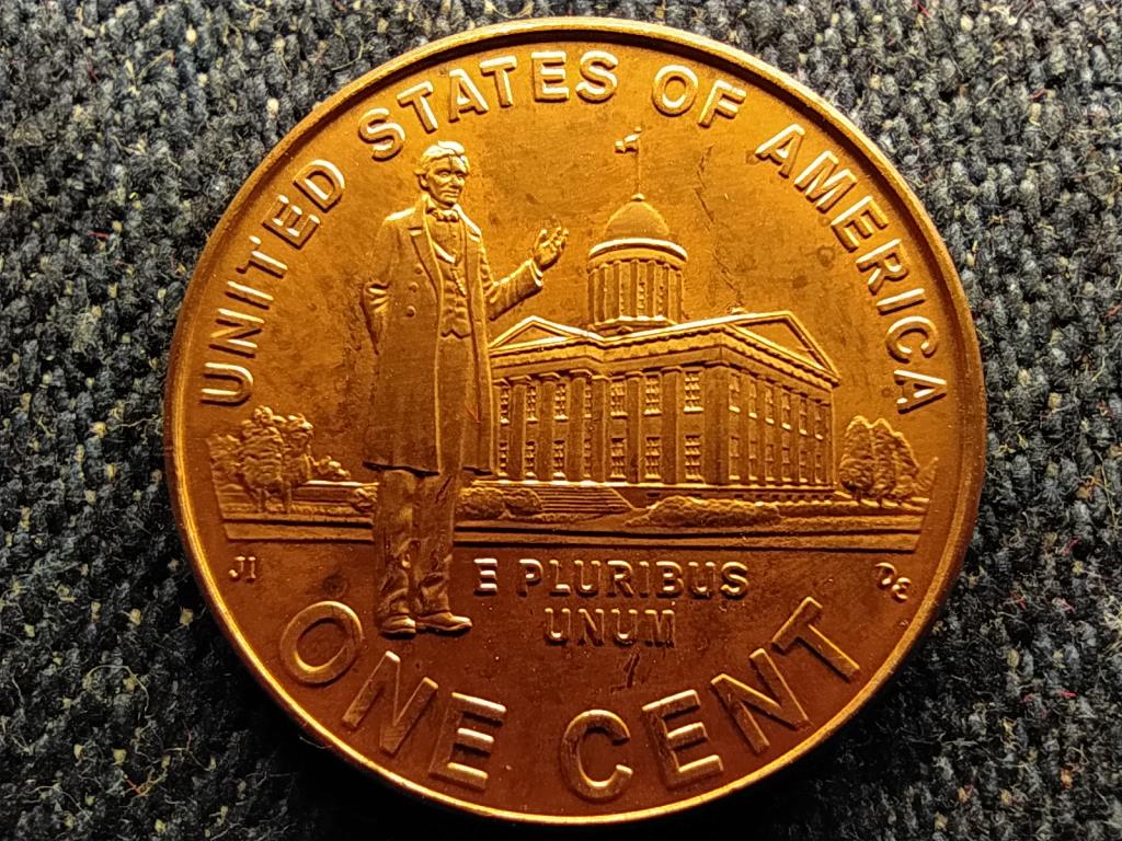 USA Lincoln szakmai &eacute;lete 1 Cent