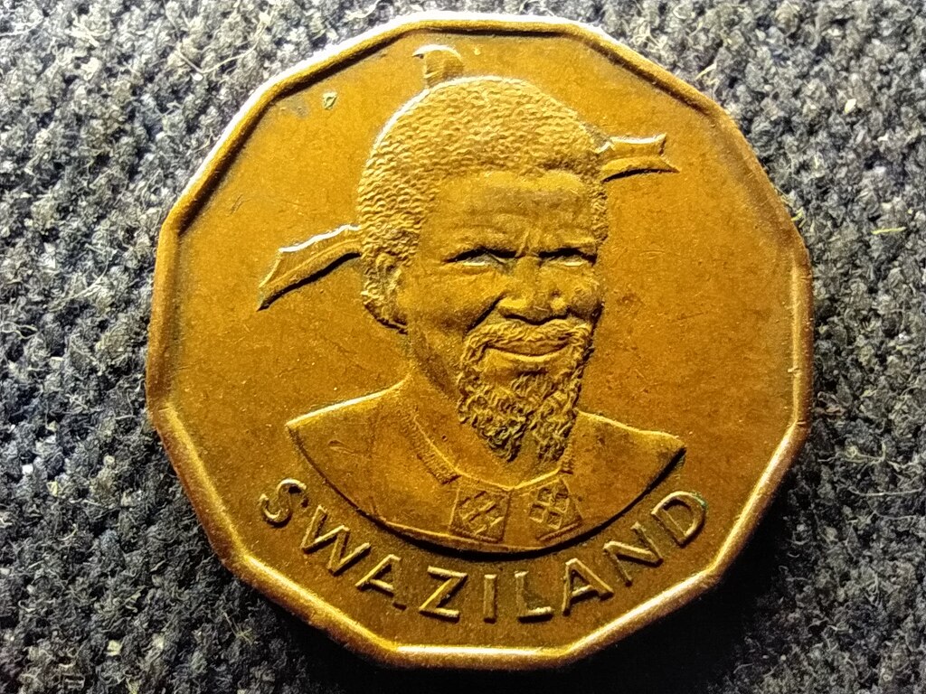Szv&aacute;zif&ouml;ld II. Sobhuza (1968-1982) 1 cent