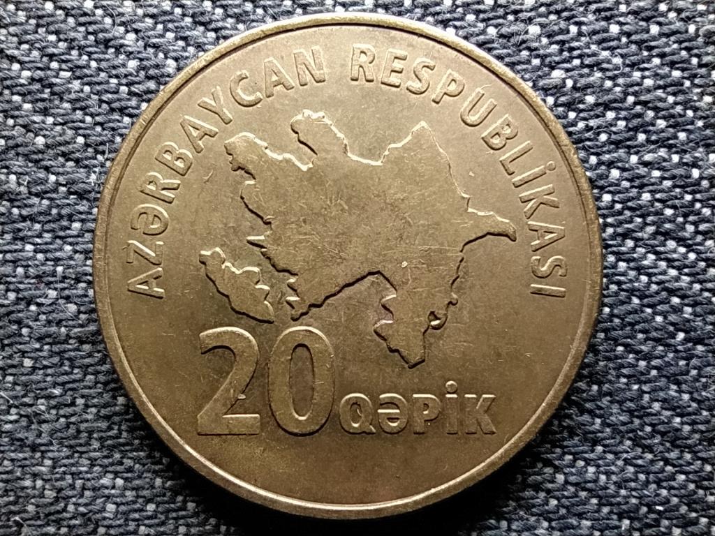 Azerbajdzs&aacute;n K&ouml;zt&aacute;rsas&aacute;g (1991-0) 20 Qəpik