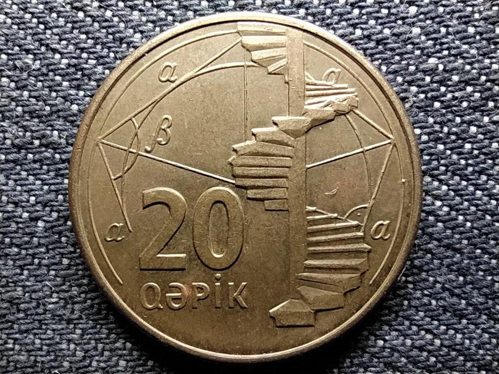 Azerbajdzs&aacute;n K&ouml;zt&aacute;rsas&aacute;g (1991-0) 20 Qəpik