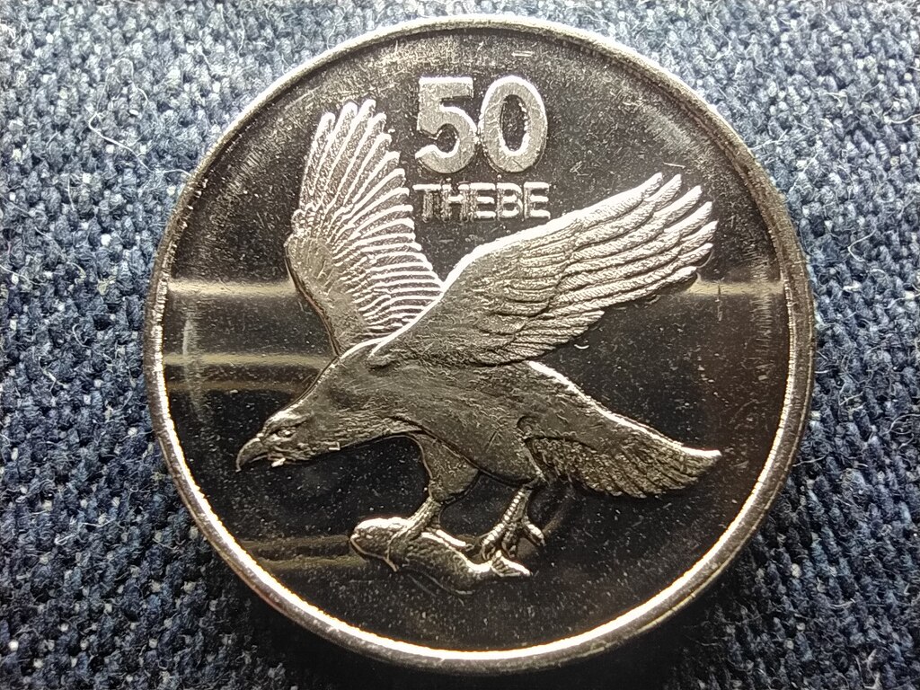 Botswana K&ouml;zt&aacute;rsas&aacute;g (1966-0) 50 Thebe
