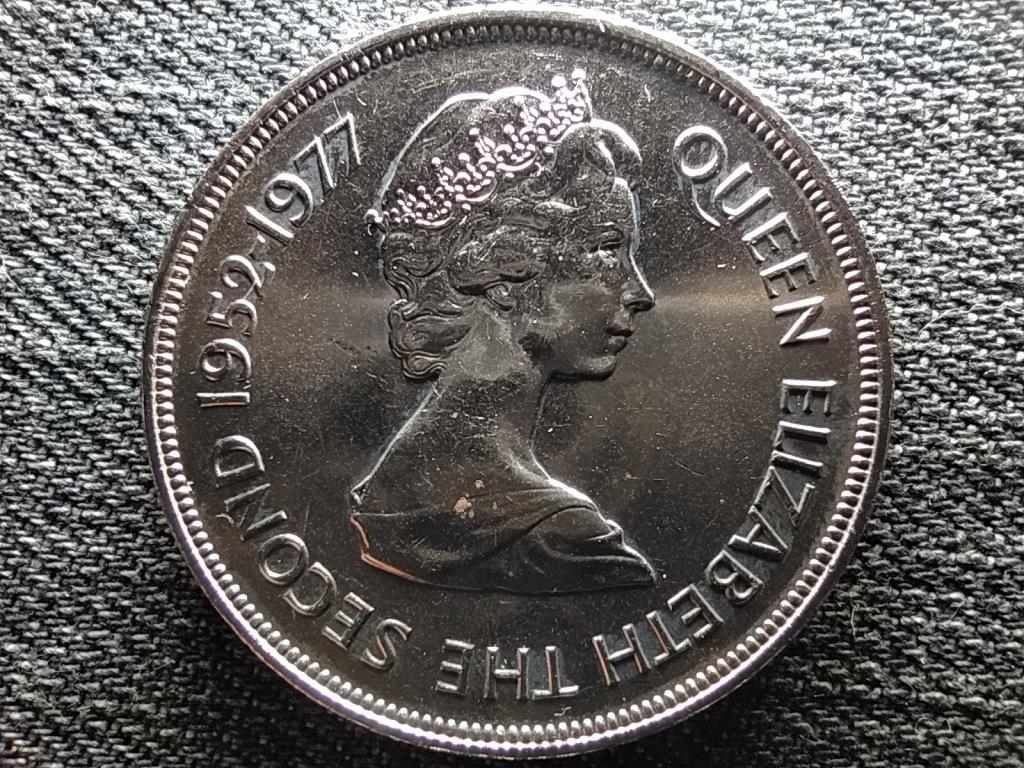 Gibralt&aacute;r II. Erzs&eacute;bet uralkod&aacute;s&aacute;nak 25. &eacute;vfordul&oacute;ja 25 penny