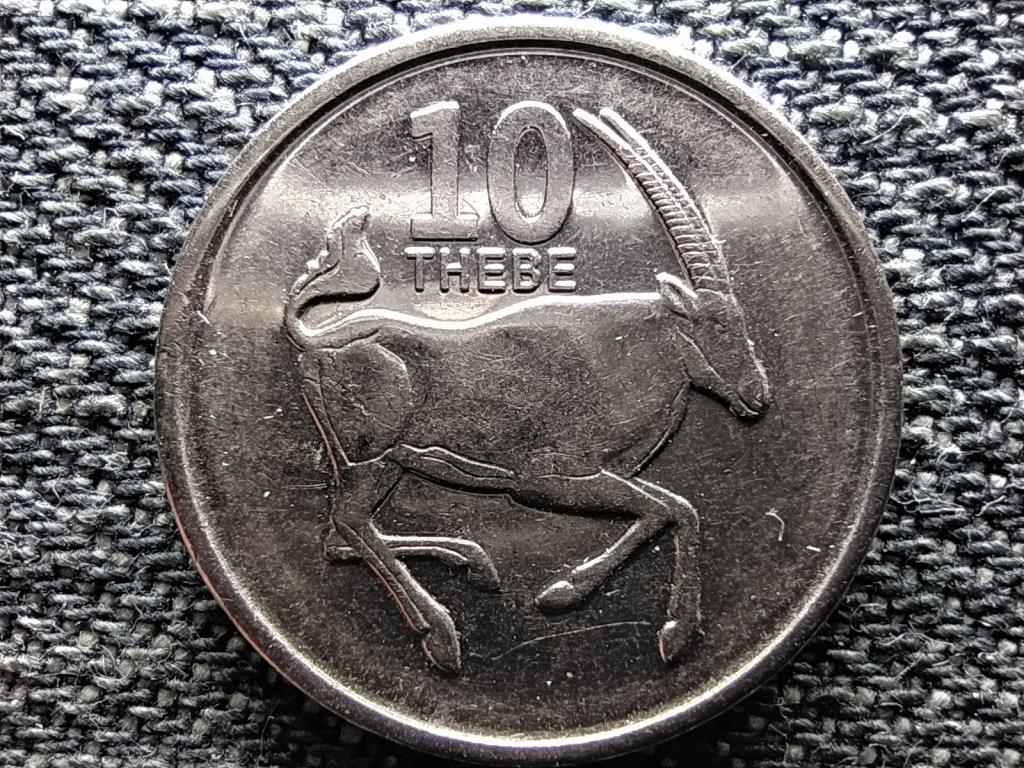 Botswana K&ouml;zt&aacute;rsas&aacute;g (1966-0) 10 Thebe