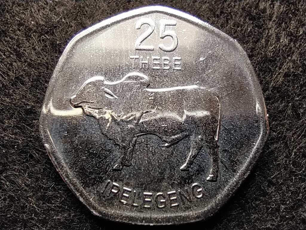 Botswana K&ouml;zt&aacute;rsas&aacute;g (1966-0) 25 Thebe