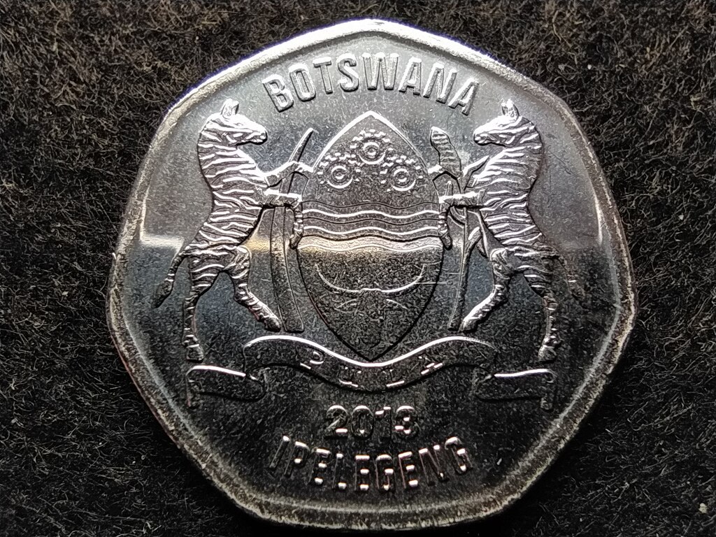 Botswana K&ouml;zt&aacute;rsas&aacute;g (1966-0) 25 Thebe