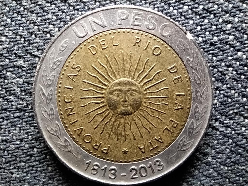 Argent&iacute;na Az első hazafias &eacute;rme k&eacute;tsz&aacute;zadik &eacute;vfordul&oacute;ja 1 Peso