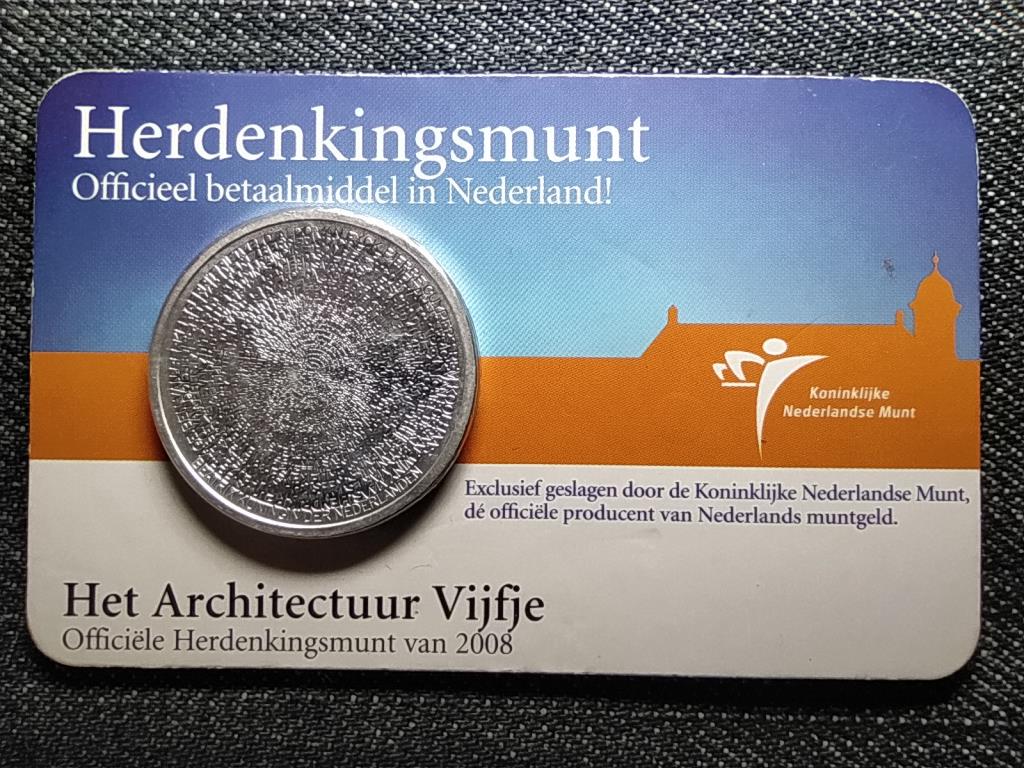 Hollandia holland &eacute;p&iacute;t&eacute;szet ez&uuml;st&ouml;z&ouml;tt 5 Euro