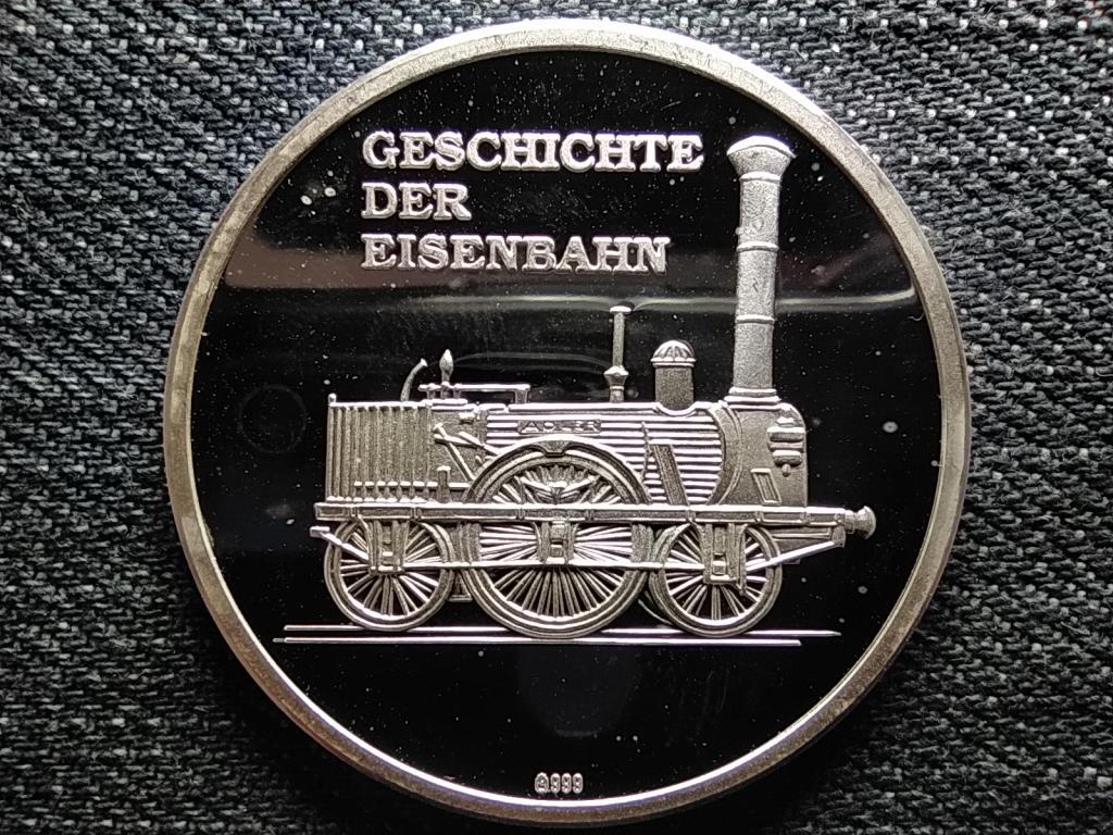 N&eacute;metorsz&aacute;g A vas&uacute;t t&ouml;rt&eacute;nete John Bull 1831 USA .999 ez&uuml;st