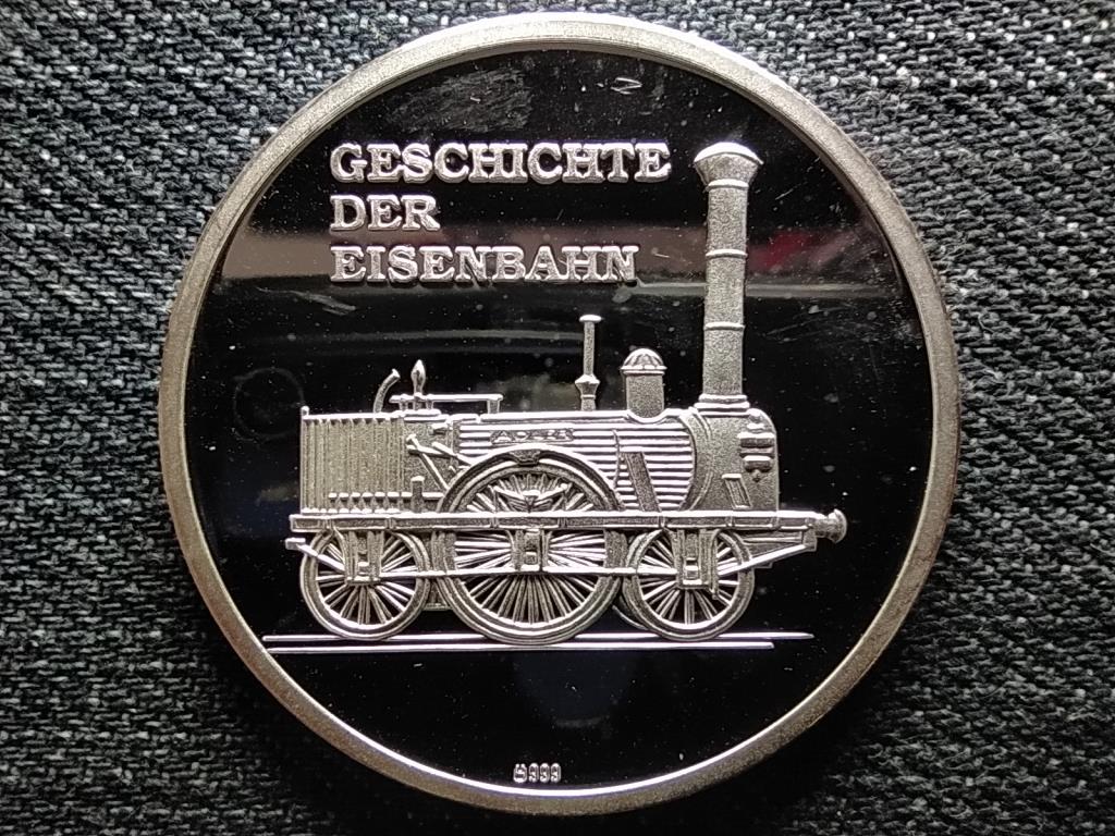 N&eacute;metorsz&aacute;g A vas&uacute;t t&ouml;rt&eacute;nete Rocket 1829 .999 ez&uuml;st