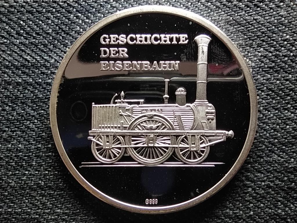 N&eacute;metorsz&aacute;g A vas&uacute;t t&ouml;rt&eacute;nete Intercity Experimental ICE-V .999 ez&uuml;st
