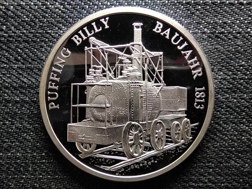 N&eacute;metorsz&aacute;g A vas&uacute;t t&ouml;rt&eacute;nete Puffing Billy 1813 .999 ez&uuml;st