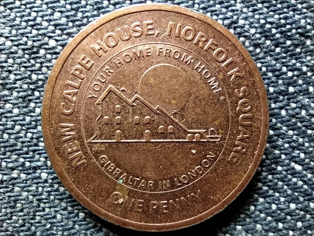Gibralt&aacute;r &Uacute;j Calpe-h&aacute;z Londonban 1 penny