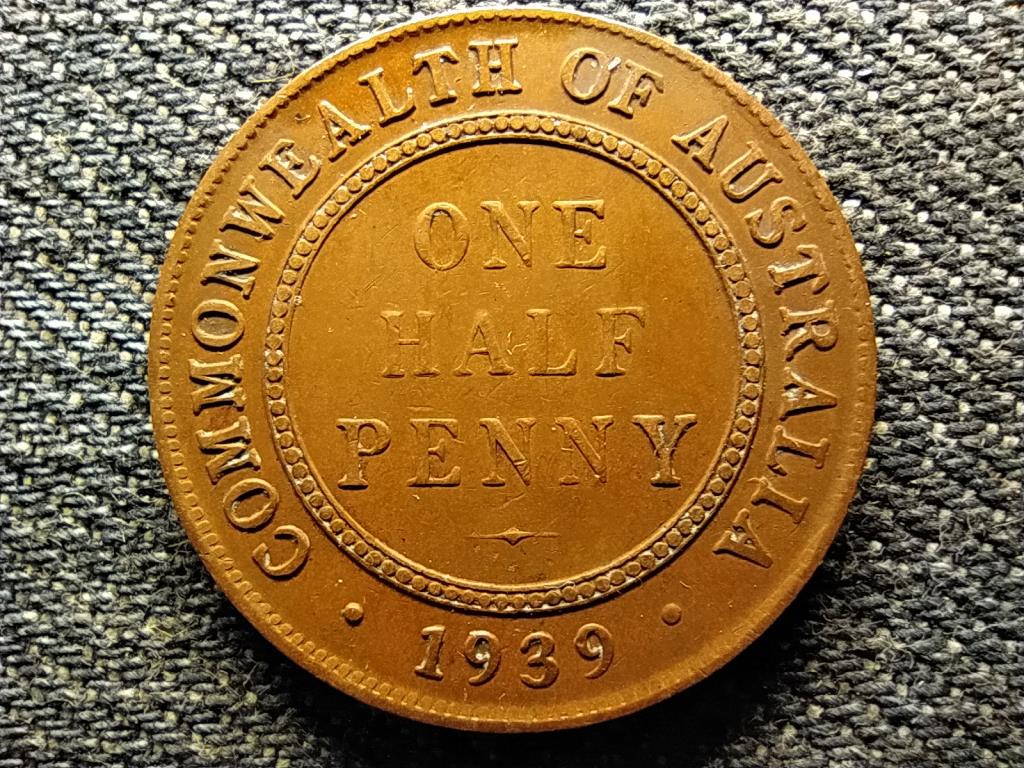 Ausztr&aacute;lia VI. Gy&ouml;rgy (1936-1952) 1/2 Penny