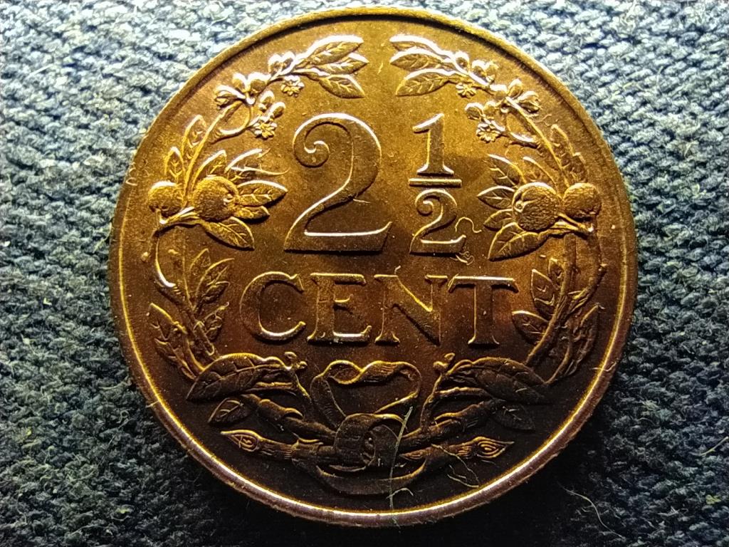 Holland Antill&aacute;k J&uacute;lia (1948-1980) 2 1/2 cent