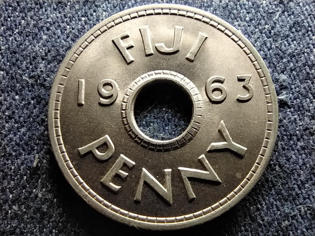 Fidzsi-szigetek II. Erzs&eacute;bet 1 penny