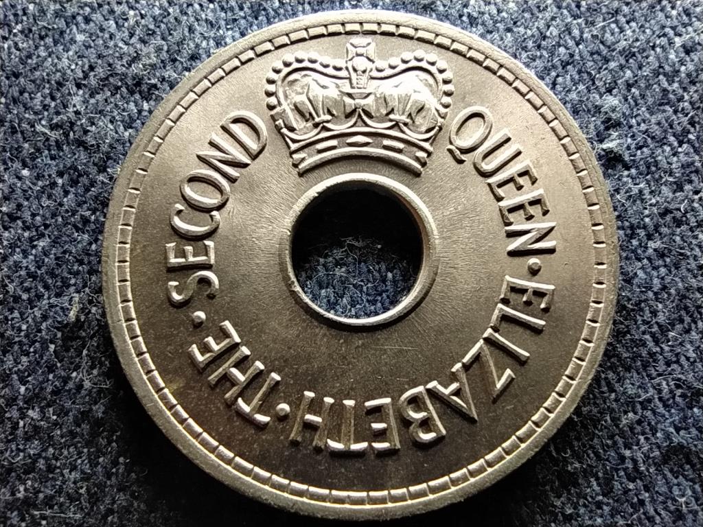 Fidzsi-szigetek II. Erzs&eacute;bet 1 penny