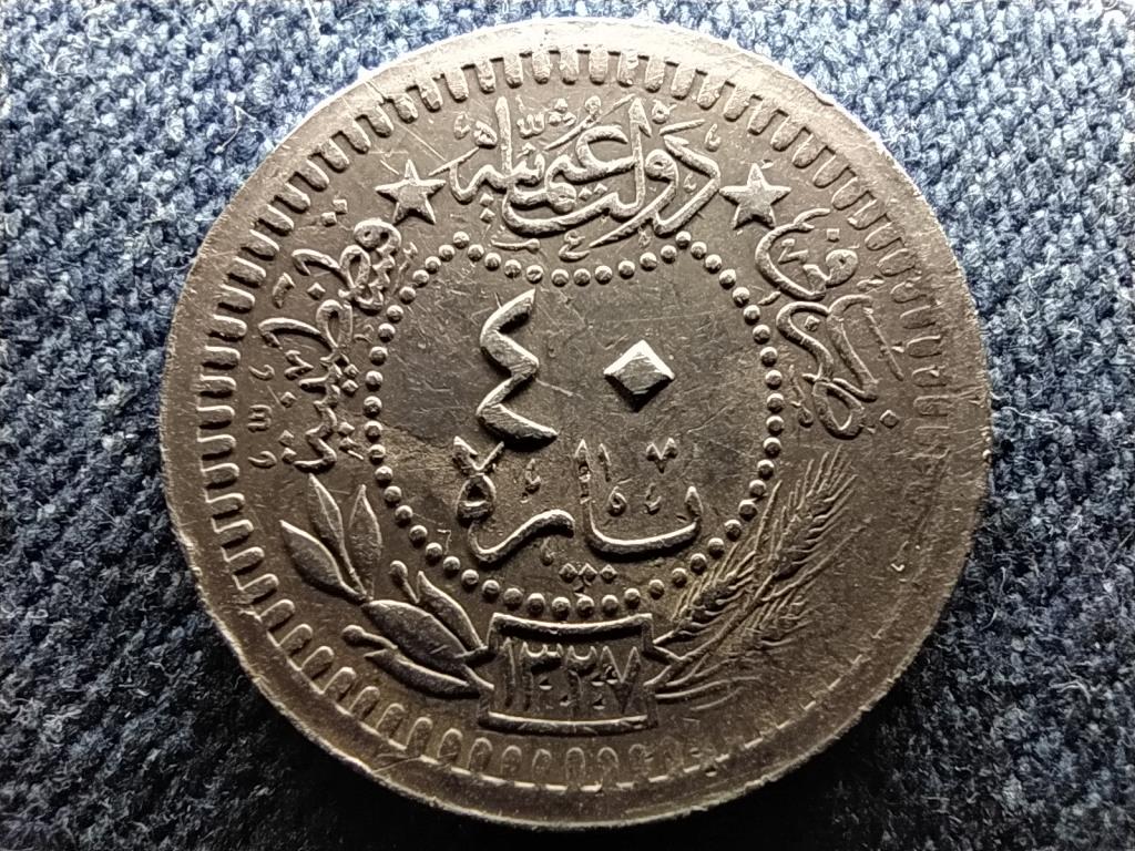 Oszm&aacute;n Birodalom V. Mehmed (1909-1918) 40 para 1912